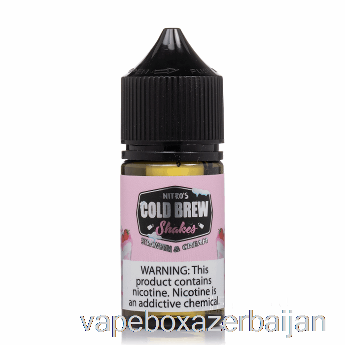 Vape Smoke Strawberi and Cream - Nitros Cold Brew Salts - 30mL 45mg